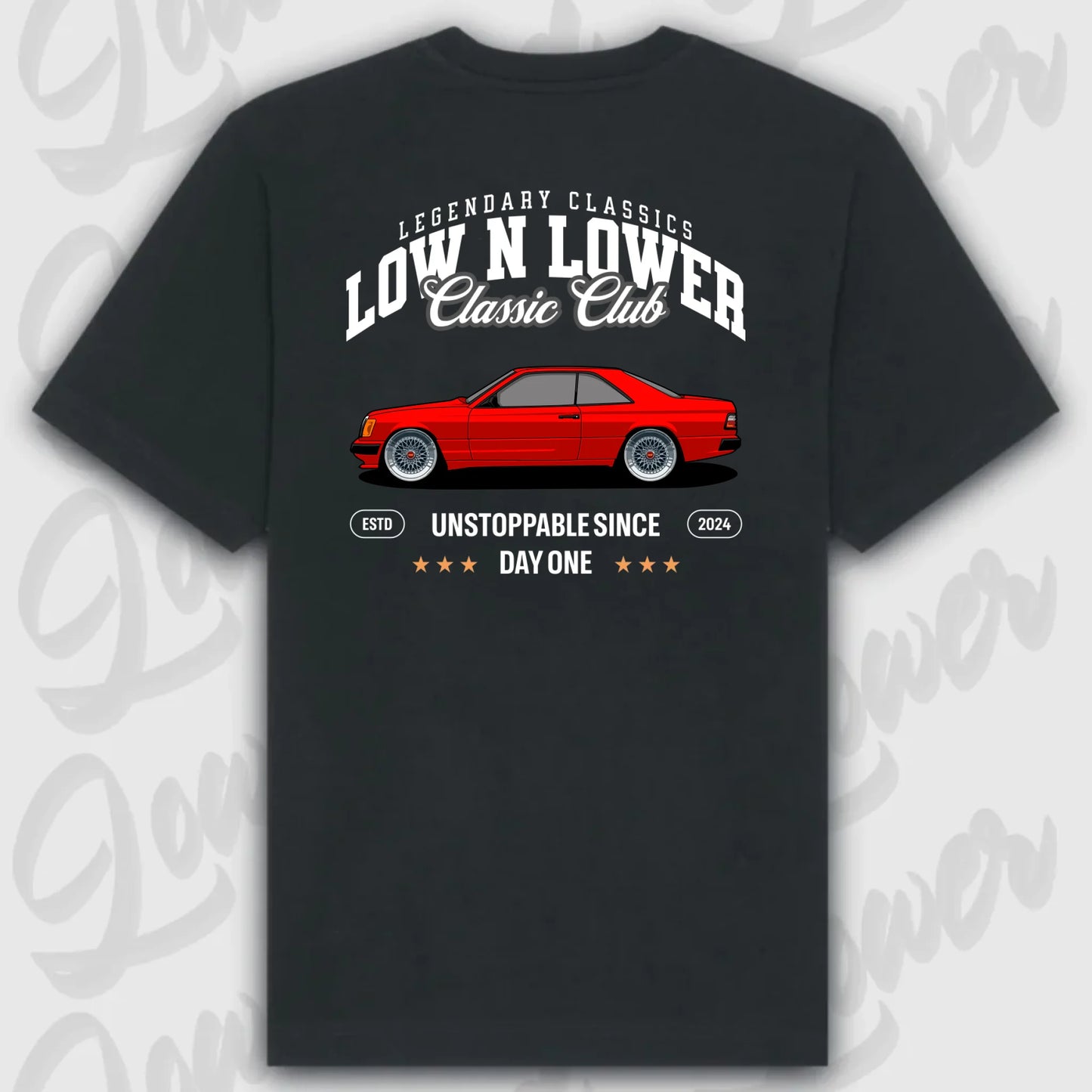 T-Shirt Personalisiert Schwarz, VW, BMW, Mercedes, Audi