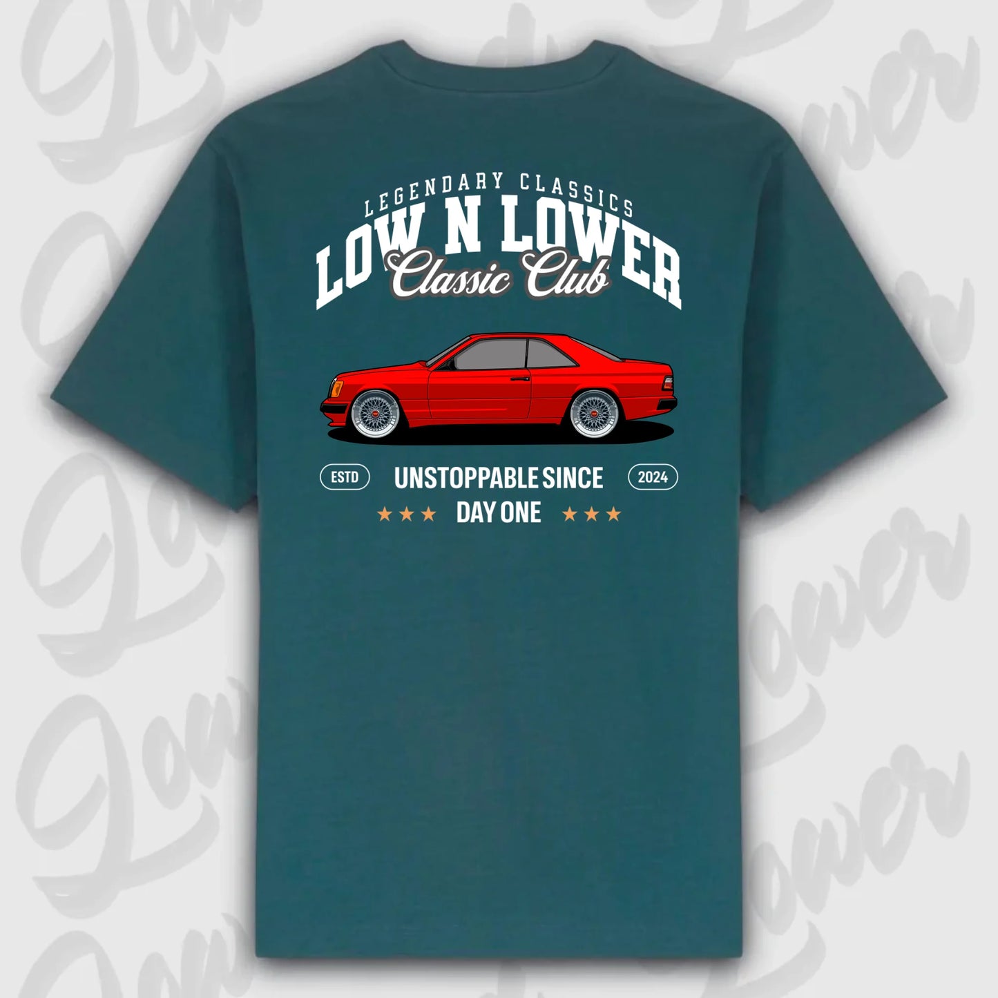 T-Shirt Personalisiert grün, VW, BMW, Mercedes, Audi