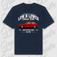 T-Shirt Personalisiert blau, VW, BMW, Mercedes, Audi