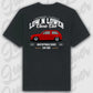 T-Shirt Personalisiert Schwarz, VW, BMW, Mercedes, Audi