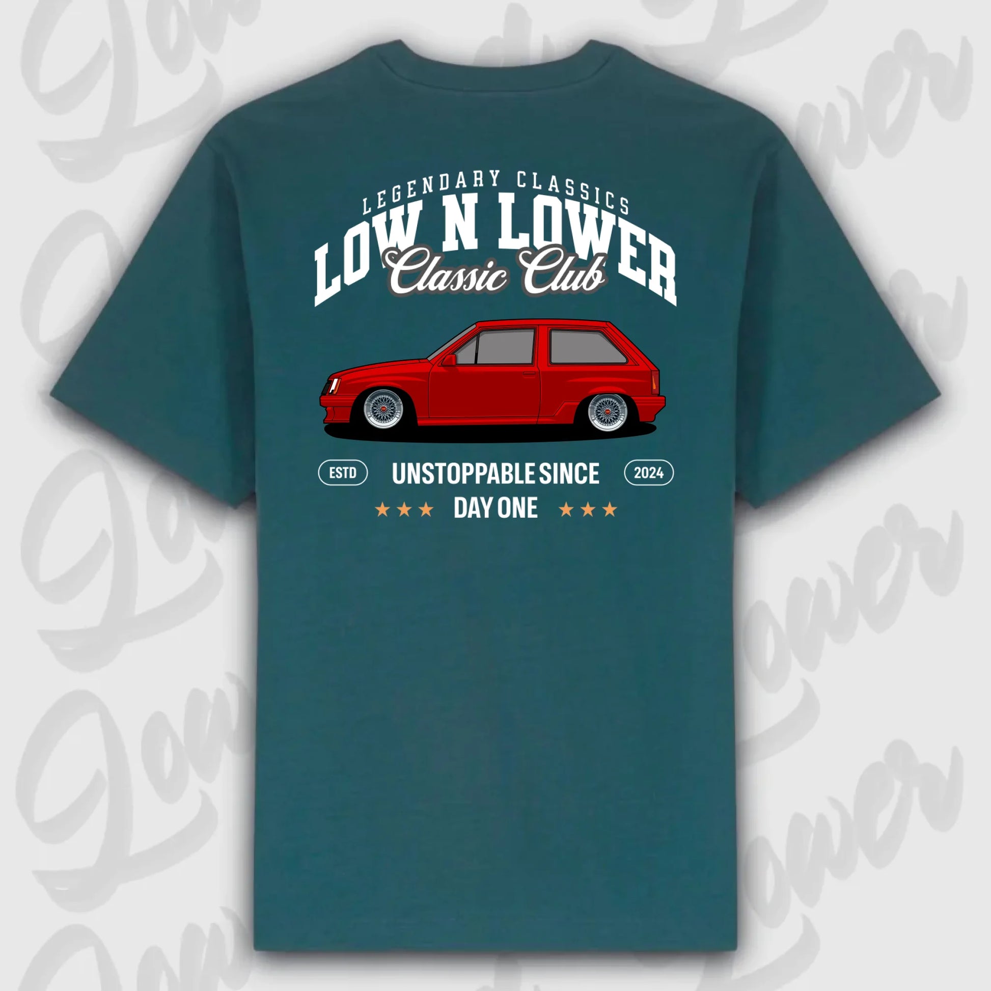 T-Shirt Personalisiert grün, VW, BMW, Mercedes, Audi