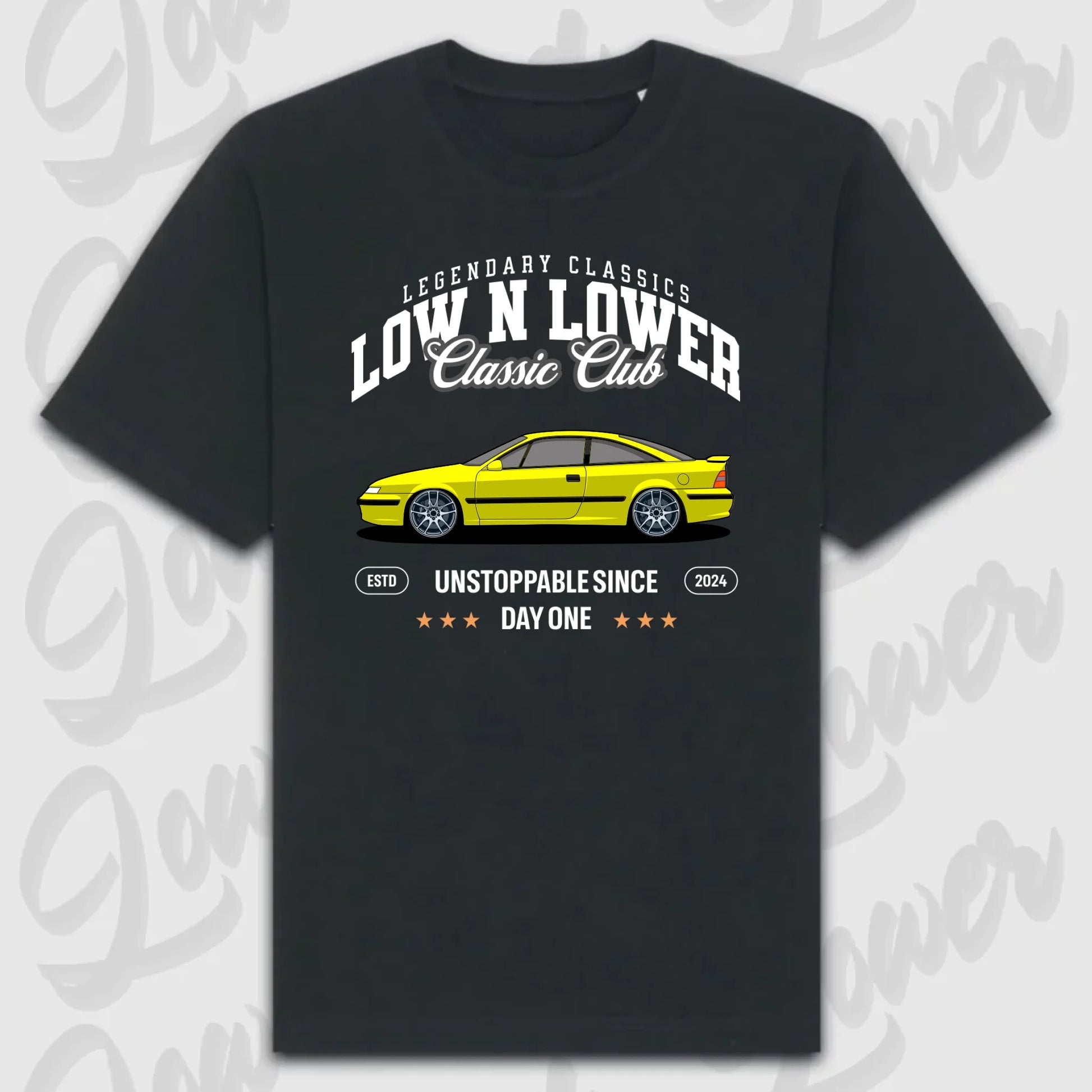T-Shirt Personalisiert Schwarz, VW, BMW, Mercedes, Audi
