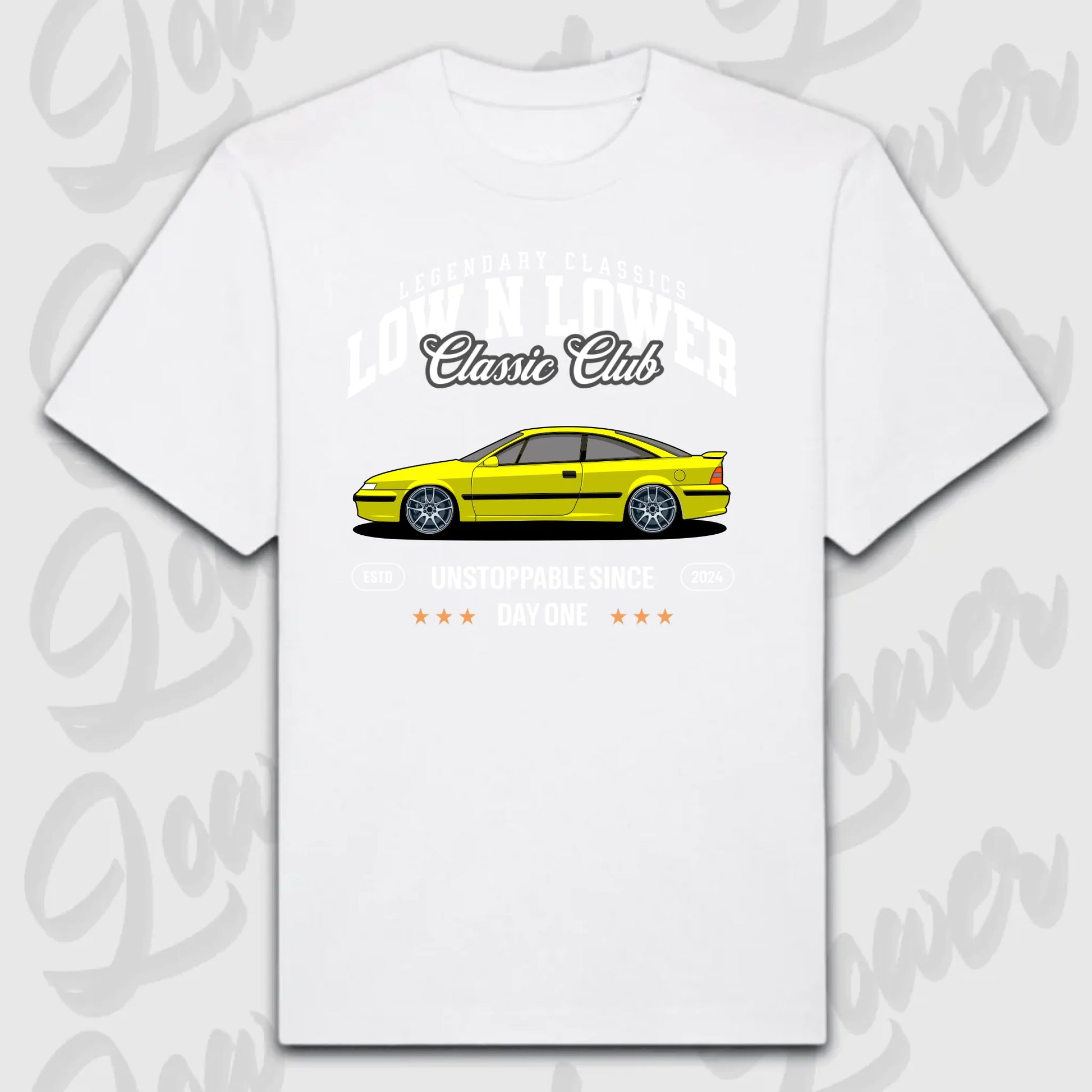 T-Shirt Personalisiert weiß, VW, BMW, Mercedes, Audi