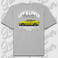 T-Shirt Personalisiert grau, VW, BMW, Mercedes, Audi