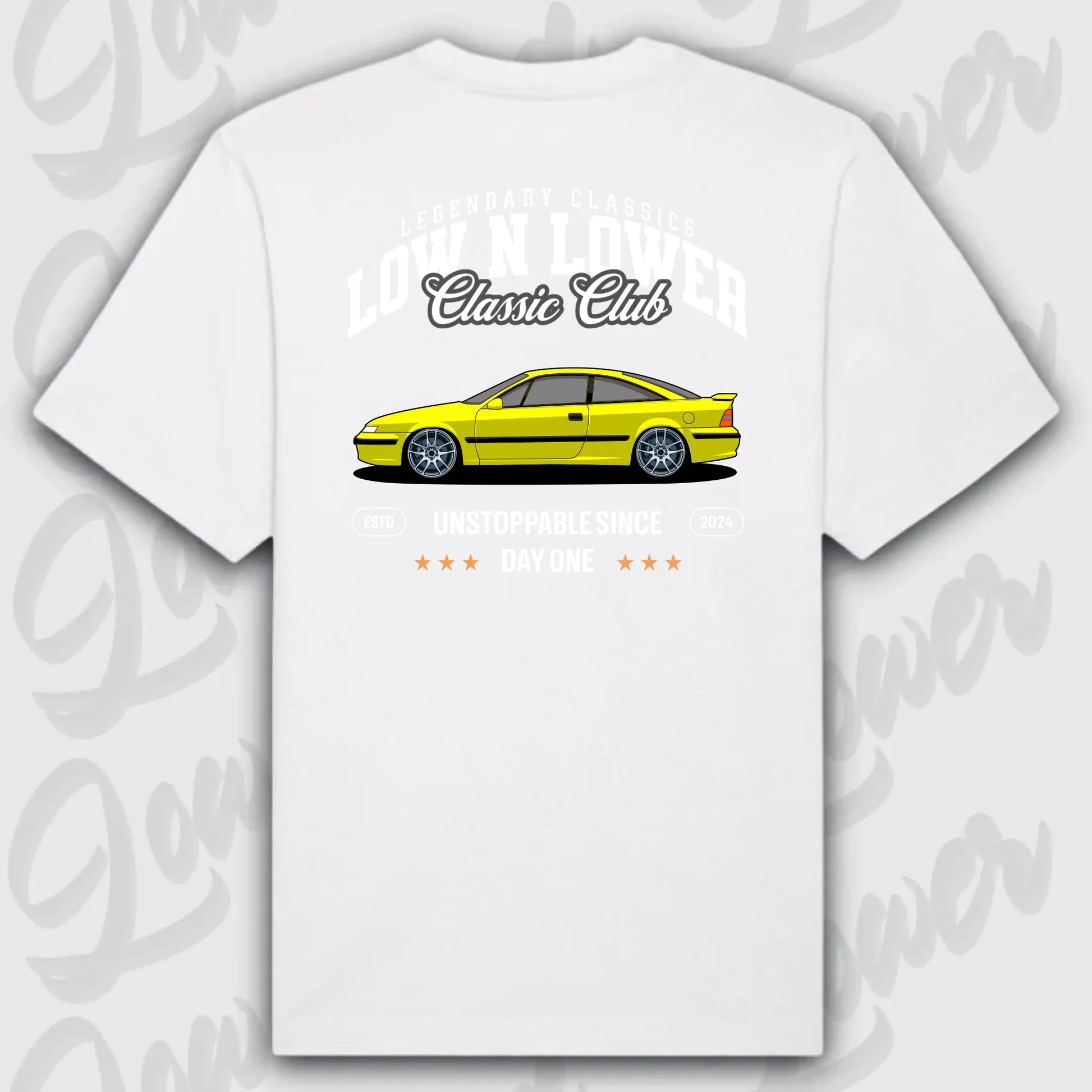 T-Shirt Personalisiert weiß, VW, BMW, Mercedes, Audi