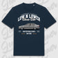 T-Shirt Tuning Cars, Personalisiert Blau, VW, BMW, Audi, Mercedes, Autos