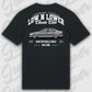 T-Shirt Tuning Cars, Personalisiert Schwarz Rückseite, VW, BMW, Audi, Mercedes, Autos