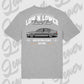 T-Shirt Tuning Cars, Personalisiert grau Rückseite, VW, B