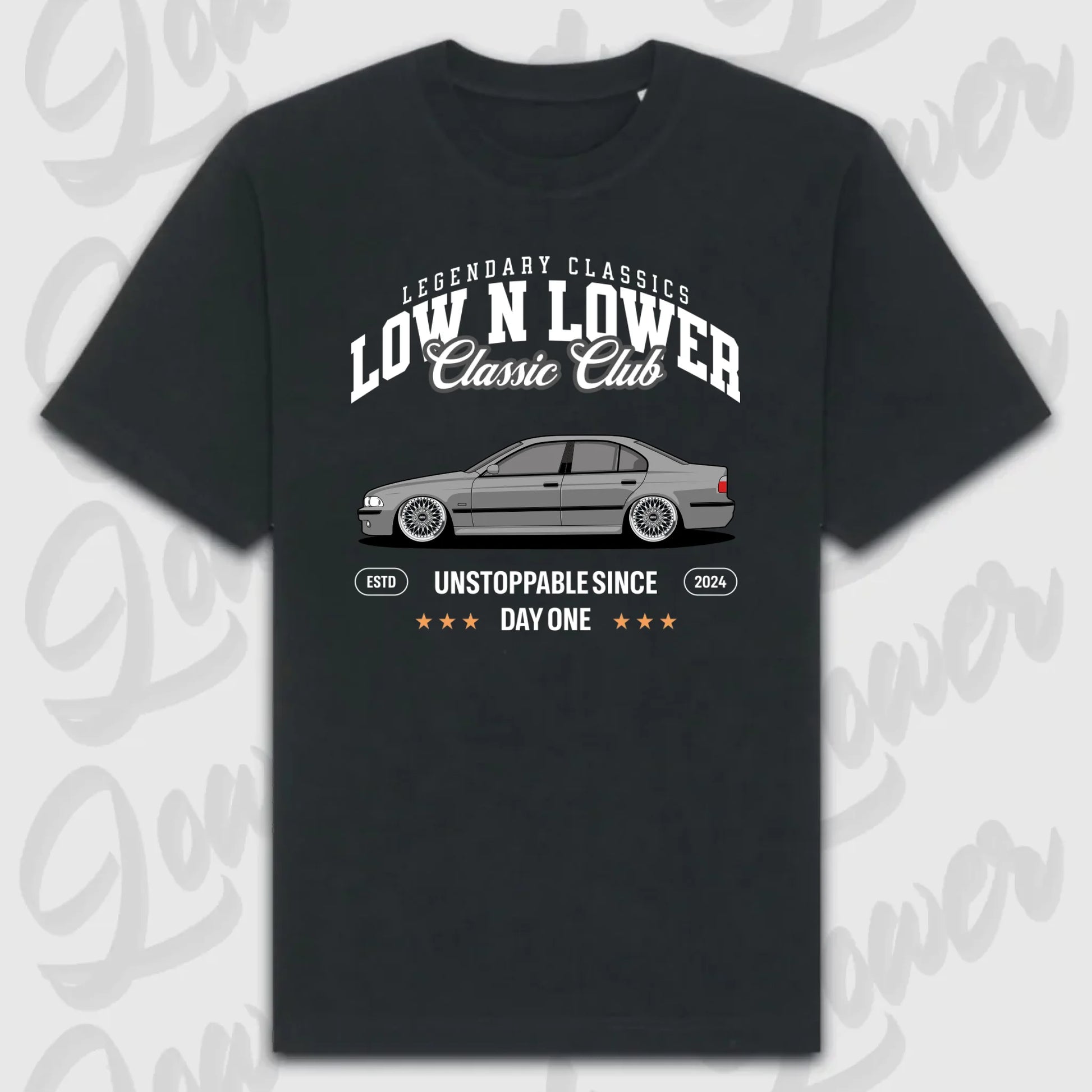 T-Shirt Personalisiert Schwarz, VW, BMW, Mercedes, Audi