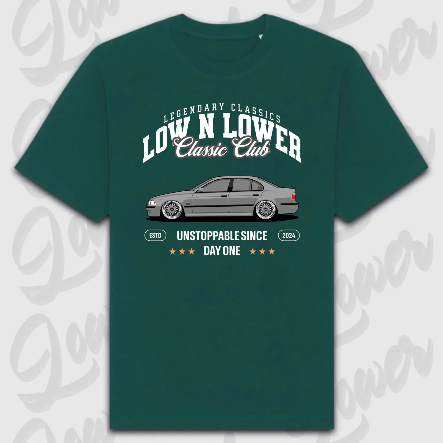 T-Shirt Personalisiert grün, VW, BMW, Mercedes, Audi