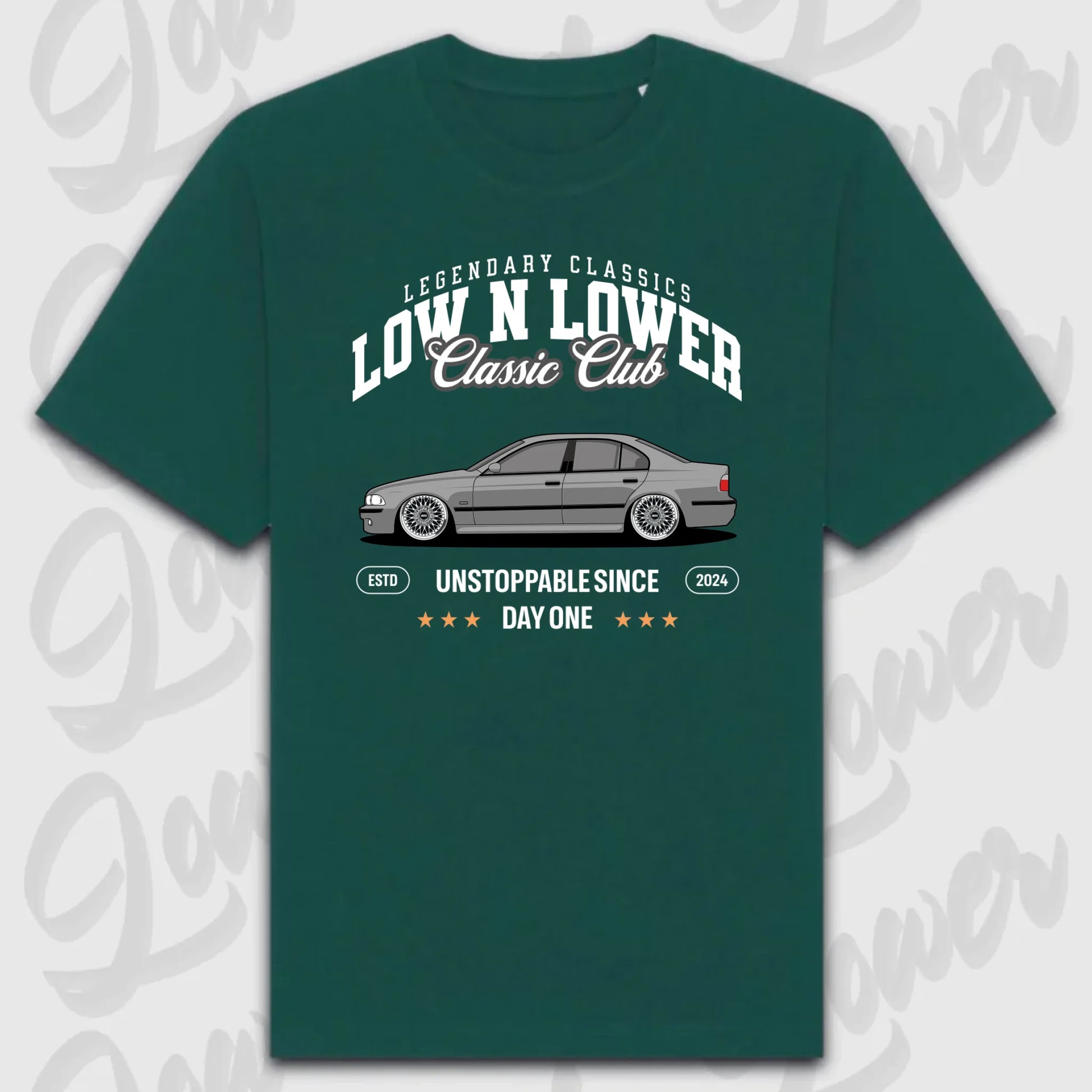 T-Shirt Personalisiert grün, VW, BMW, Mercedes, Audi