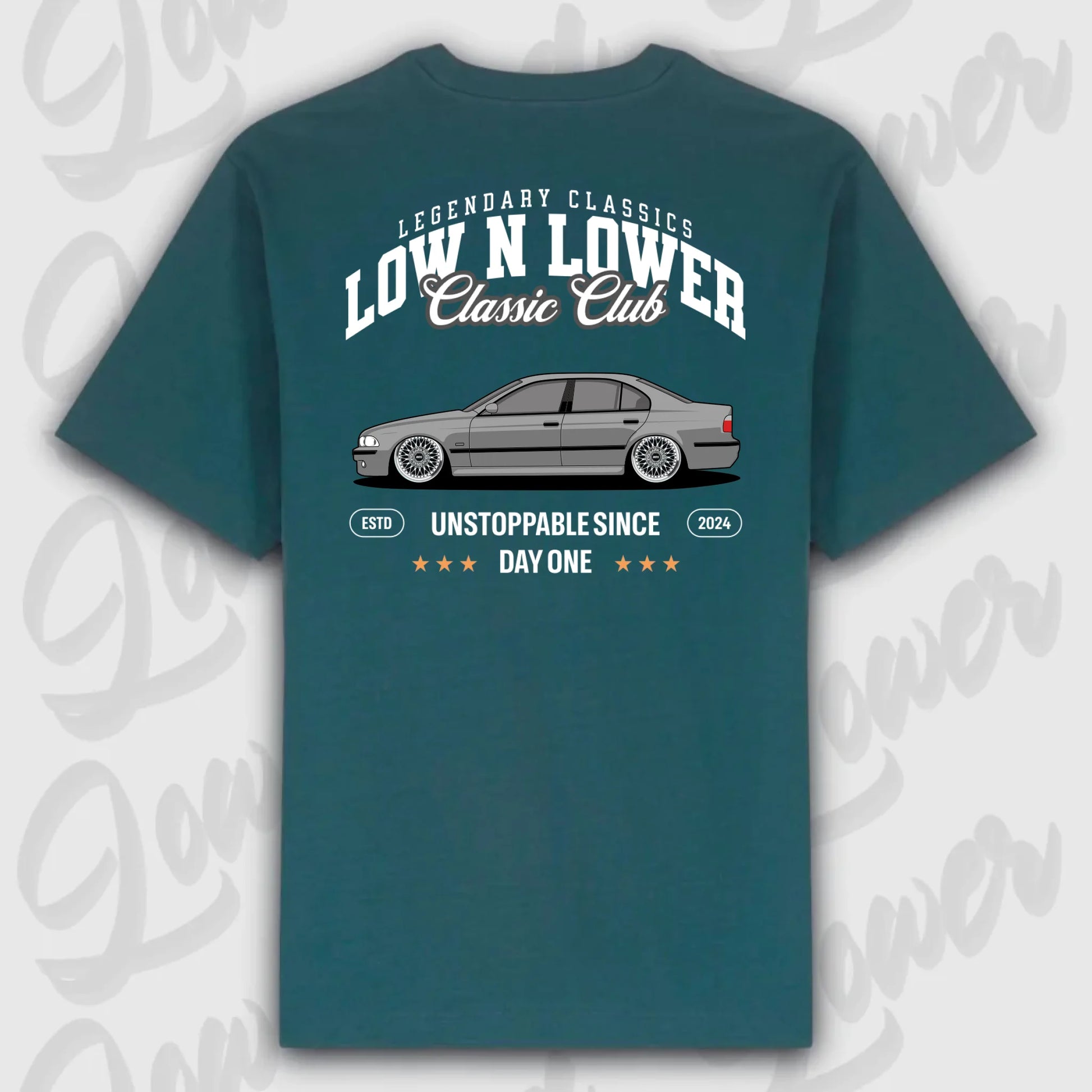 T-Shirt Personalisiert grün, VW, BMW, Mercedes, Audi