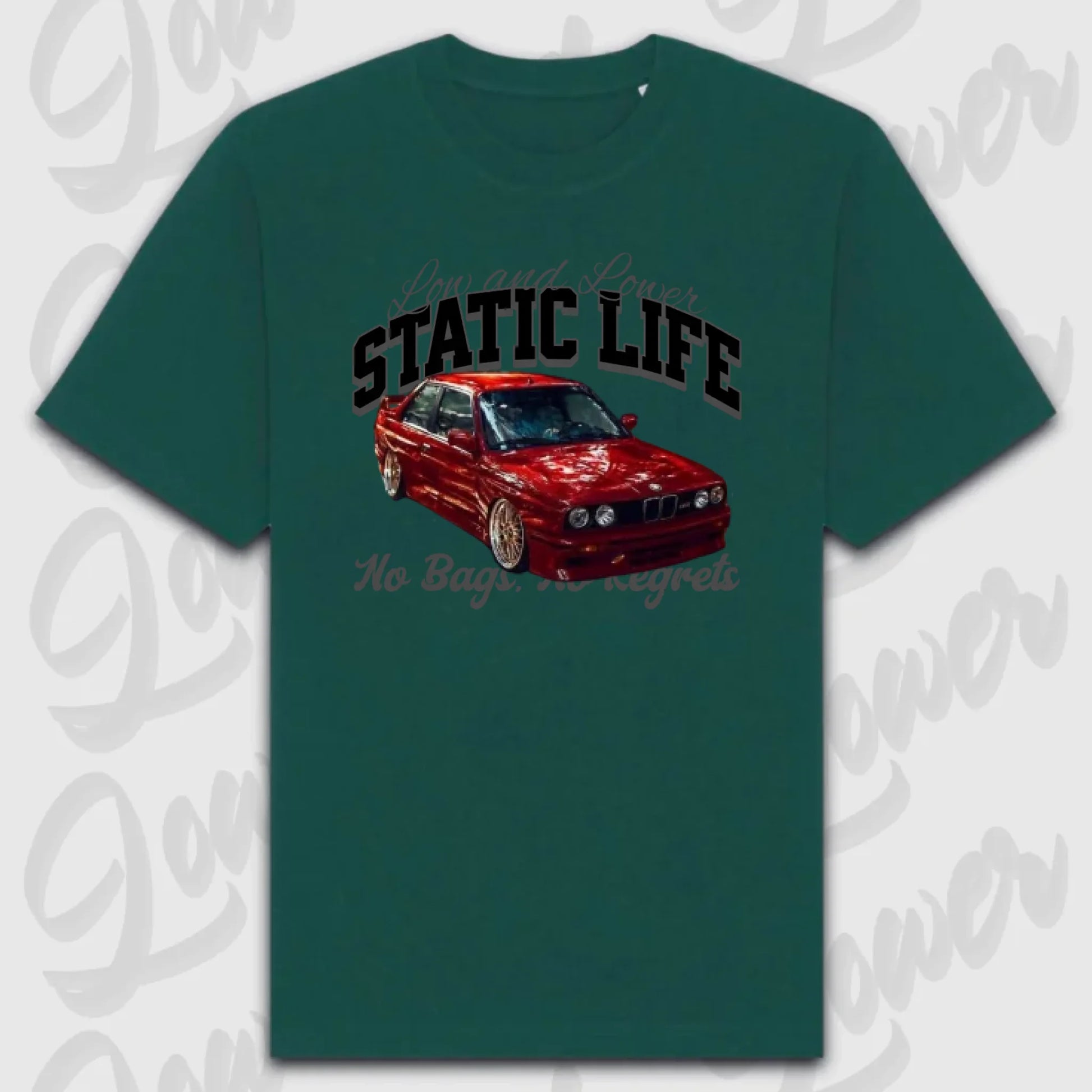 T-Shirt Personalisiert grün, VW, BMW, Mercedes, Audi