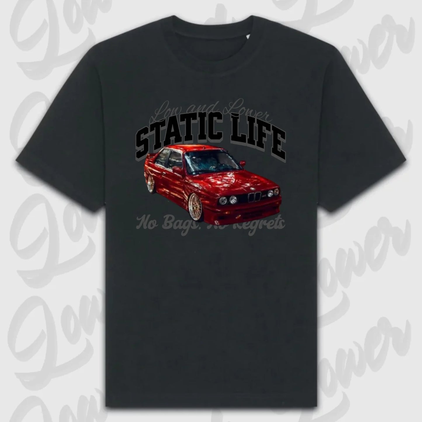 T-Shirt Personalisiert Schwarz, VW, BMW, Mercedes, Audi