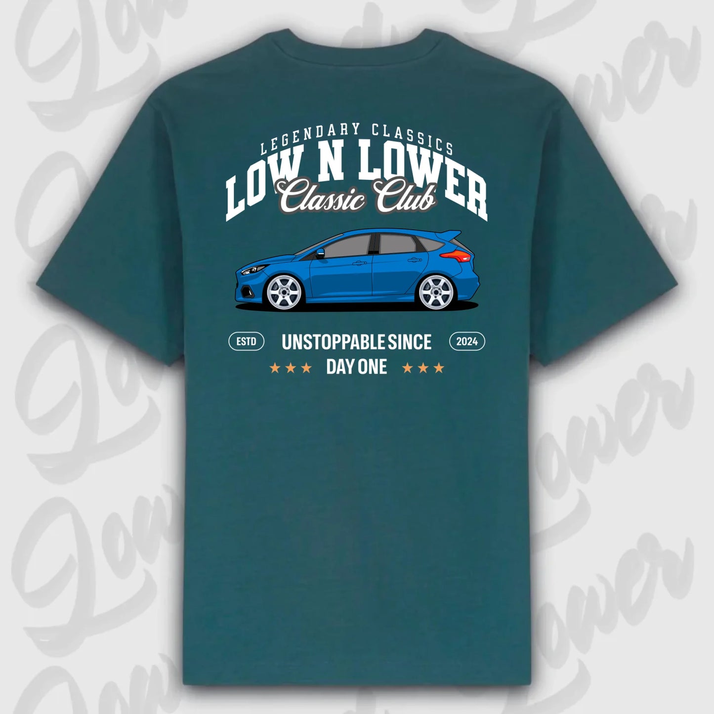 T-Shirt Personalisiert grün, VW, BMW, Mercedes, Audi