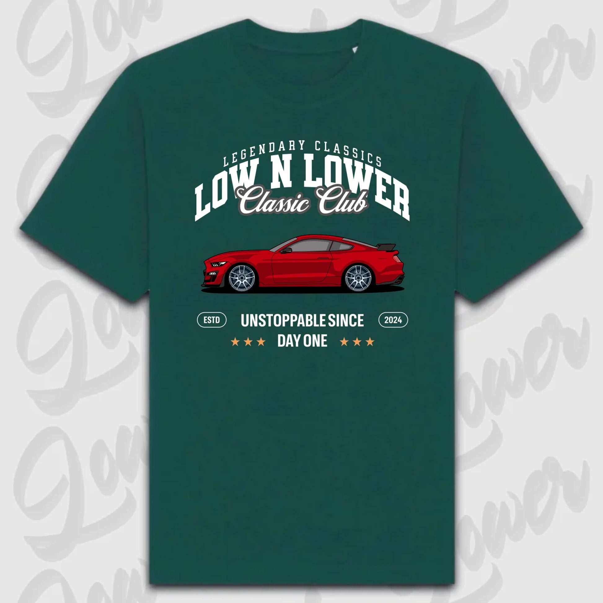 T-Shirt Personalisiert grün, VW, BMW, Mercedes, Audi