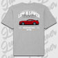 T-Shirt Personalisiert grau, VW, BMW, Mercedes, Audi