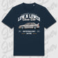 T-Shirt Tuning Cars, Personalisiert Blau, VW, BMW, Audi, Mercedes, Autos