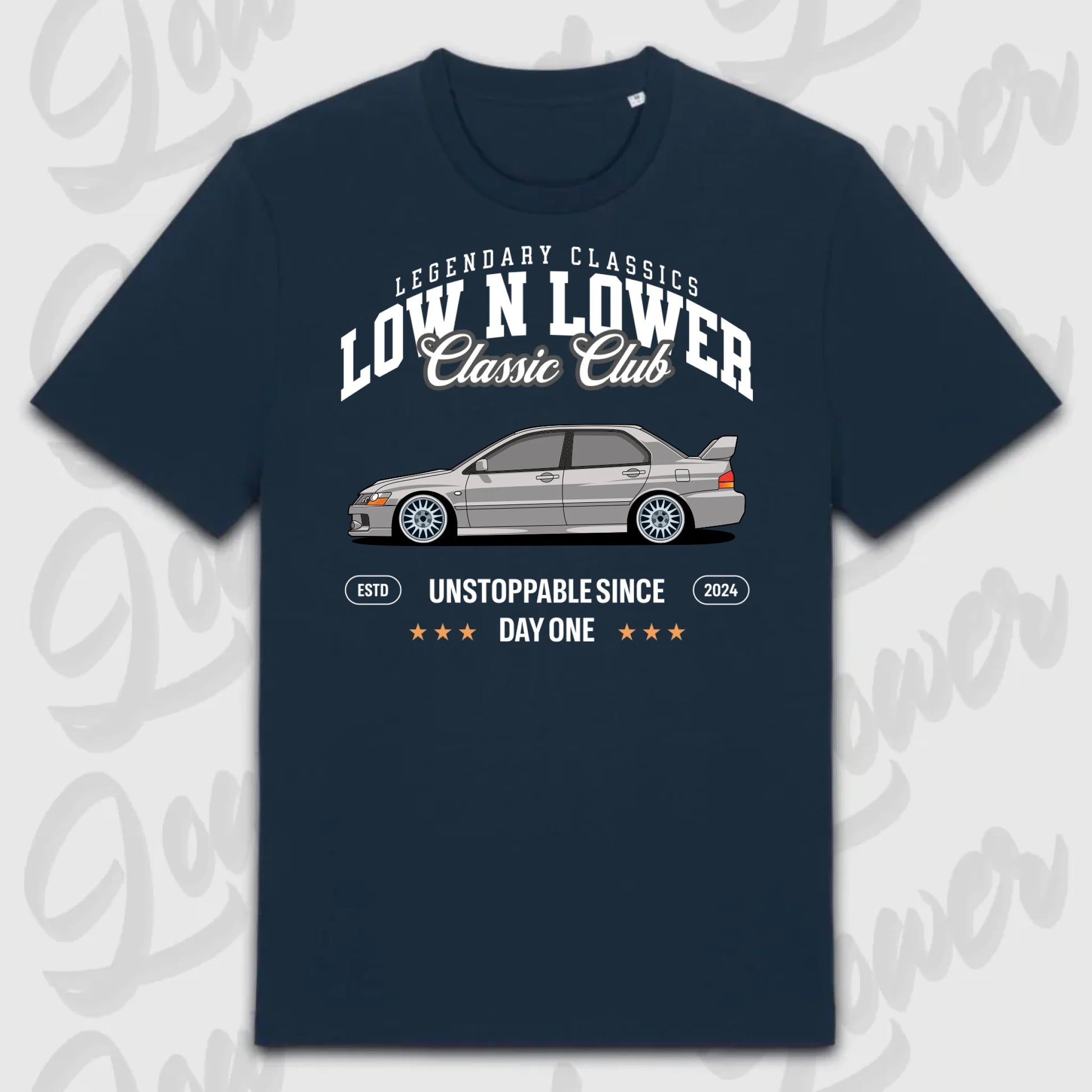 T-Shirt Tuning Cars, Personalisiert Blau, VW, BMW, Audi, Mercedes, Autos