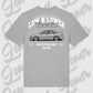 T-Shirt Tuning Cars, Personalisiert grau Rückseite, VW, B