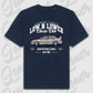 T-Shirt Personalisiert blau, VW, BMW, Mercedes, Audi