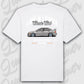 T-Shirt Personalisiert weiß, VW, BMW, Mercedes, Audi