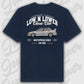 T-Shirt Personalisiert blau, VW, BMW, Mercedes, Audi