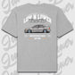 T-Shirt Personalisiert grau, VW, BMW, Mercedes, Audi