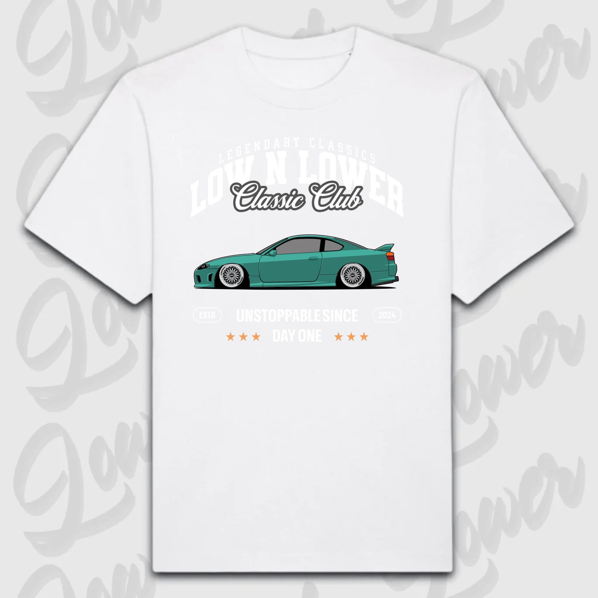 T-Shirt Personalisiert weiß, VW, BMW, Mercedes, Audi