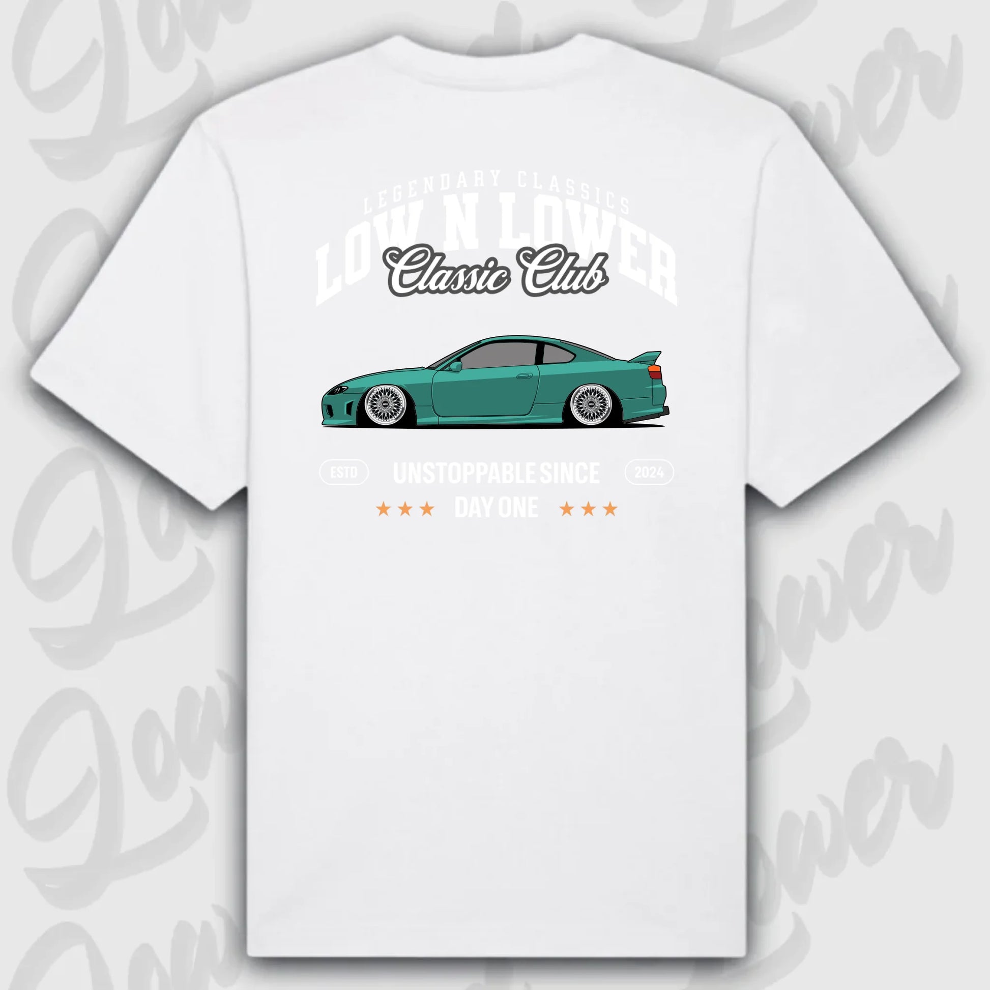 T-Shirt Personalisiert weiß, VW, BMW, Mercedes, Audi