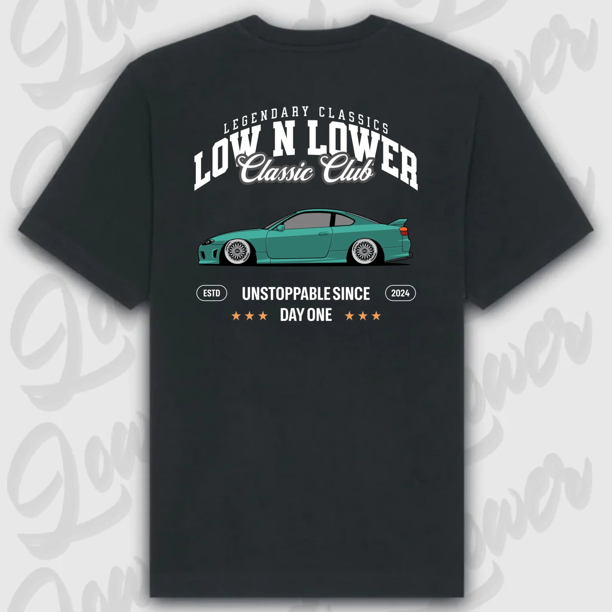 T-Shirt Personalisiert Schwarz, VW, BMW, Mercedes, Audi