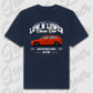 T-Shirt Personalisiert blau, VW, BMW, Mercedes, Audi