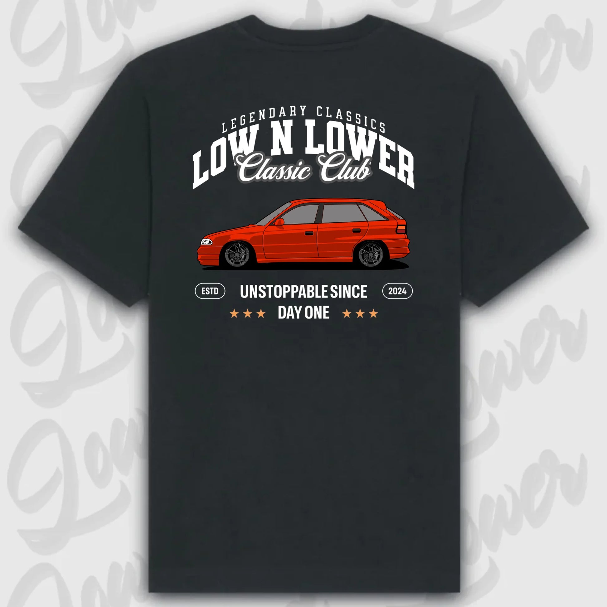 T-Shirt Personalisiert Schwarz, VW, BMW, Mercedes, Audi