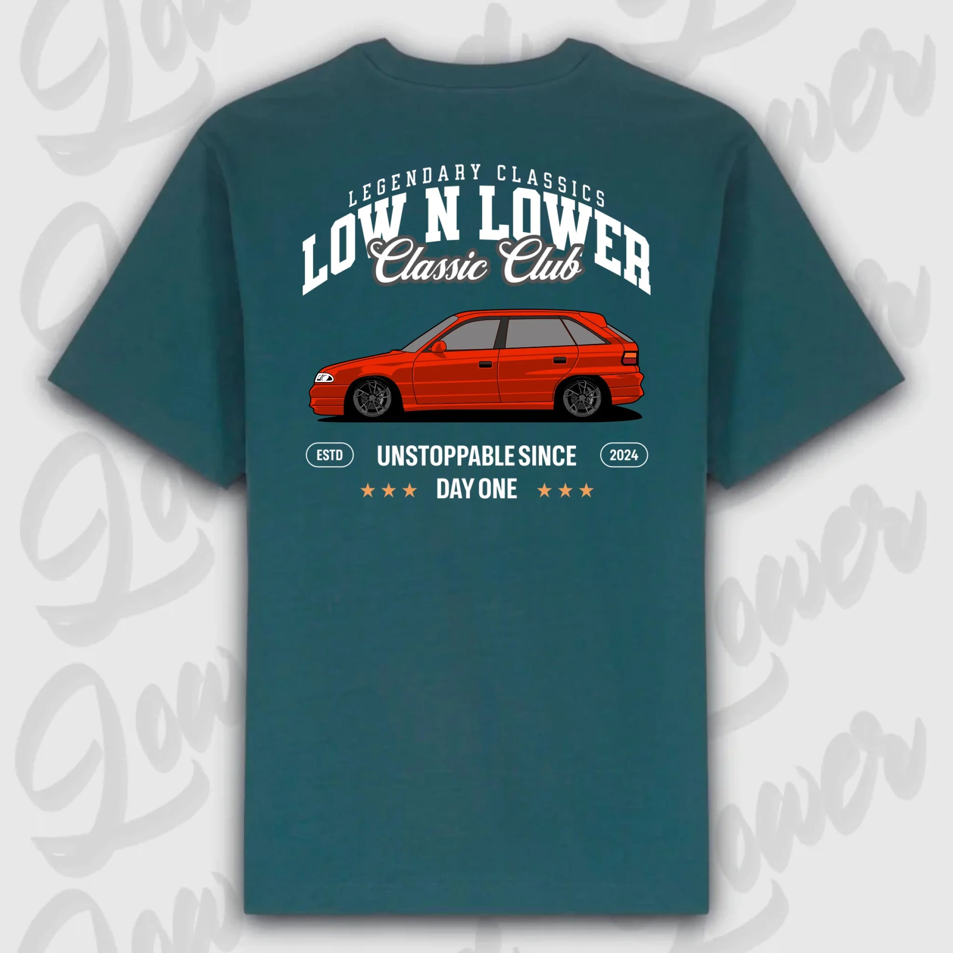 T-Shirt Personalisiert grün, VW, BMW, Mercedes, Audi