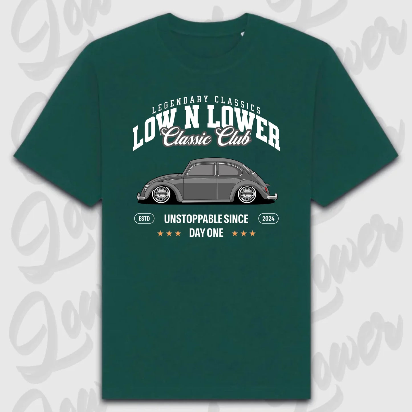 T-Shirt Personalisiert grün, VW, BMW, Mercedes, Audi