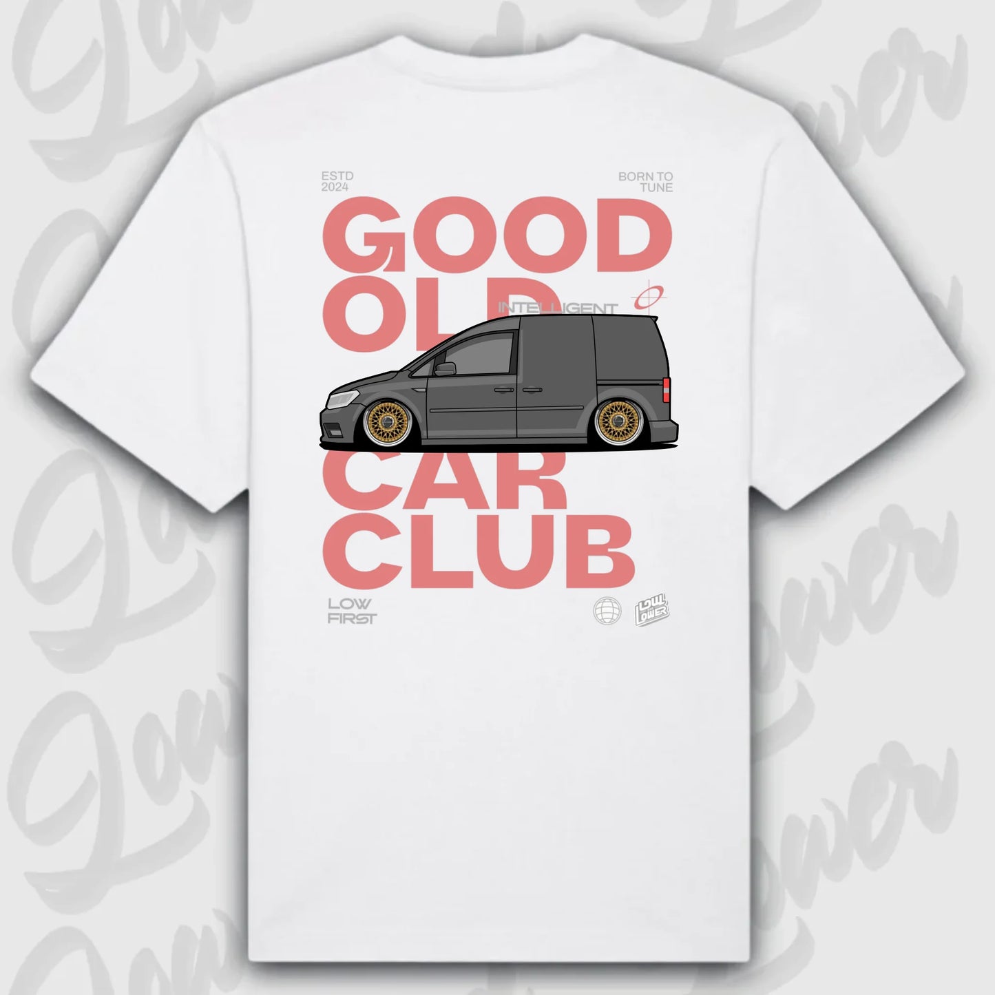 T-Shirt Personalisiert weiß, VW, BMW, Mercedes, Audi