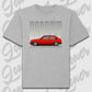 T-Shirt Personalisiert grau, VW, BMW, Mercedes, Audi