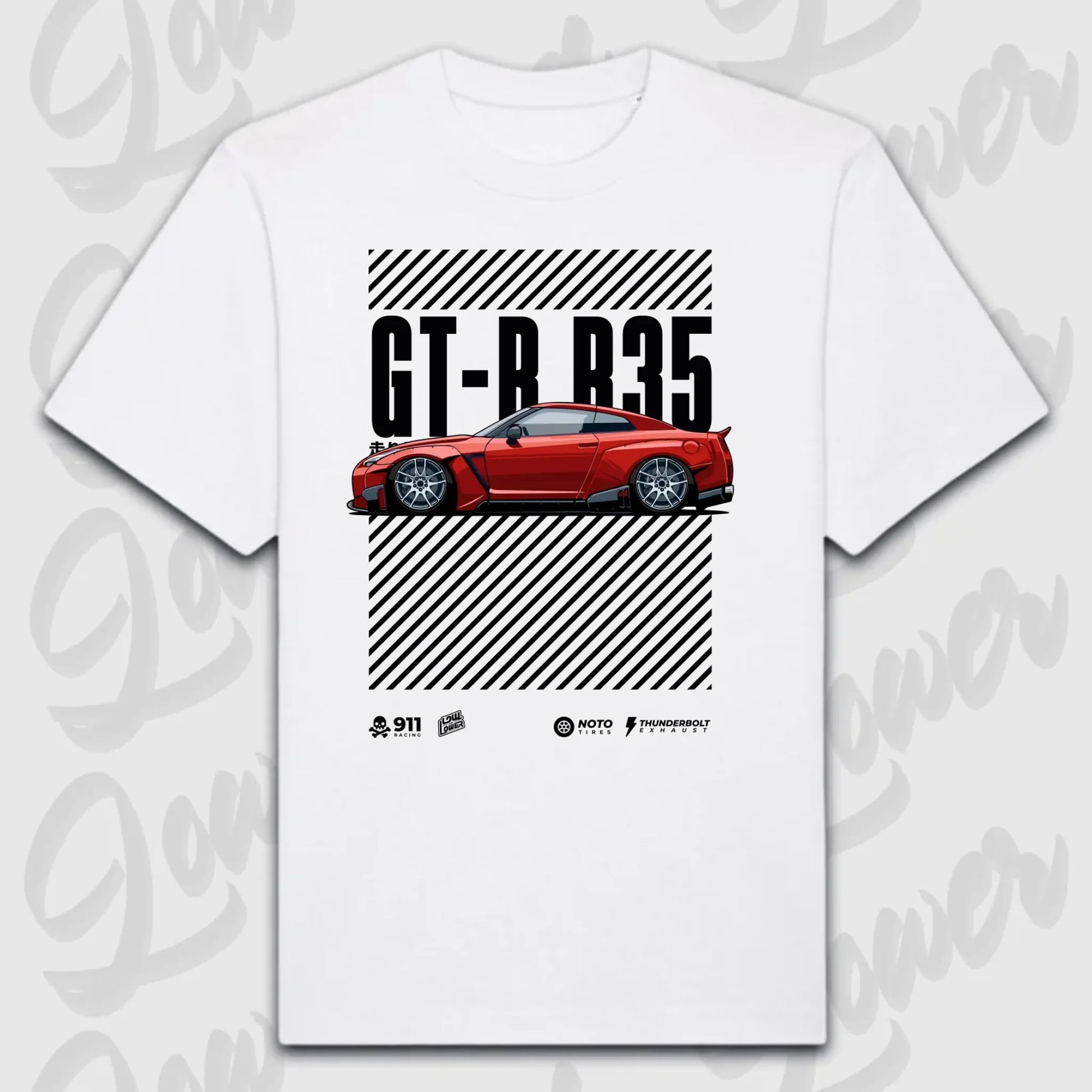 T-Shirt Personalisiert weiß, VW, BMW, Mercedes, Audi