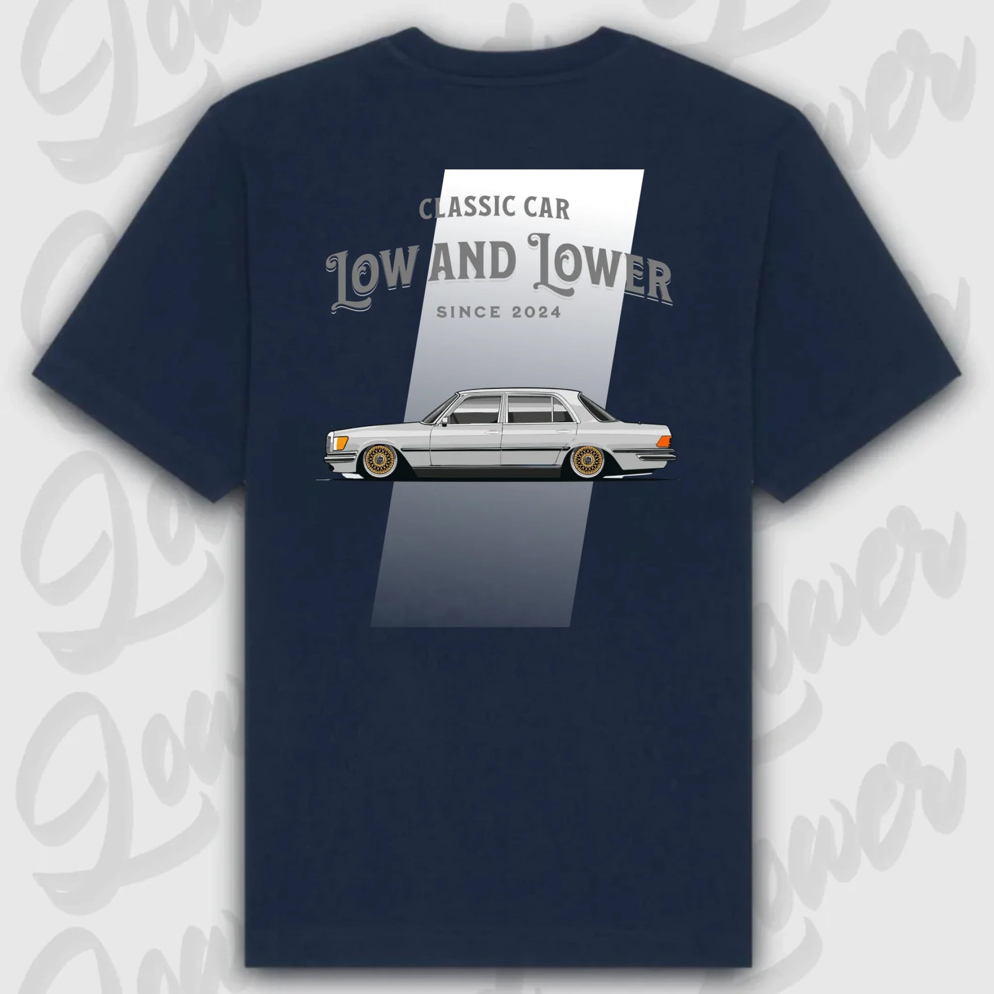 T-Shirt Personalisiert blau, VW, BMW, Mercedes, Audi