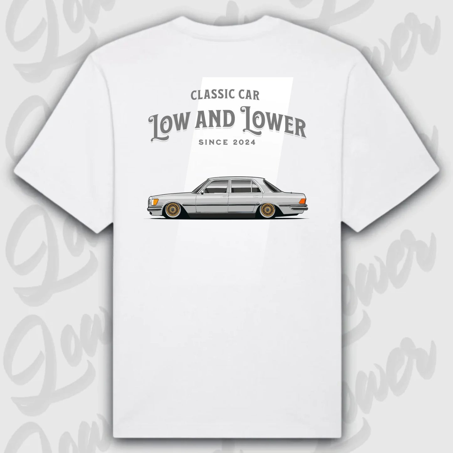 T-Shirt Personalisiert weiß, VW, BMW, Mercedes, Audi