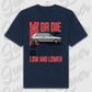 T-Shirt Personalisiert blau, VW, BMW, Mercedes, Audi
