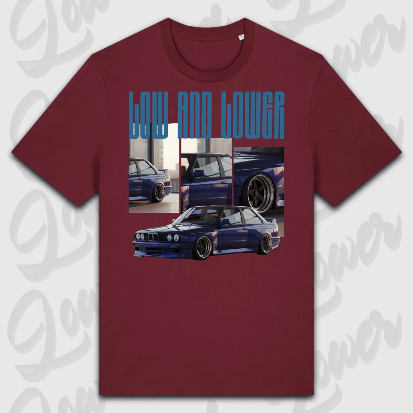 T-Shirt Tuning Cars, Personalisiert Rot, VW, BMW, Audi, Mercedes, Autos