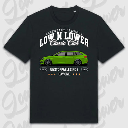 T-Shirt Tuning Cars, Personalisiert Schwarz, VW, BMW, Audi, Mercedes, Autos