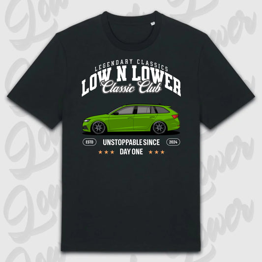 T-Shirt Tuning Cars, Personalisiert Schwarz, VW, BMW, Audi, Mercedes, Autos