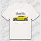 T-Shirt Tuning Cars, Personalisiert Weiß, VW, BMW, Audi, Mercedes, Autos