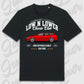 Schwarzes Standard T-Shirt S4 B7 Avant mit personalisiertem Auto-Motiv