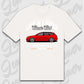 T-Shirt Tuning Cars, Personalisiert Weiß, VW, BMW, Audi, Mercedes, Autos