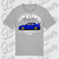 T-Shirt Tuning Cars, Personalisiert grau, VW, BMW, Audi, Mercedes, Autos