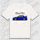 T-Shirt Tuning Cars, Personalisiert Weiß, VW, BMW, Audi, Mercedes, Autos