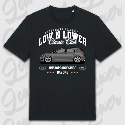 T-Shirt Tuning Cars, Personalisiert Schwarz, VW, BMW, Audi, Mercedes, Autos